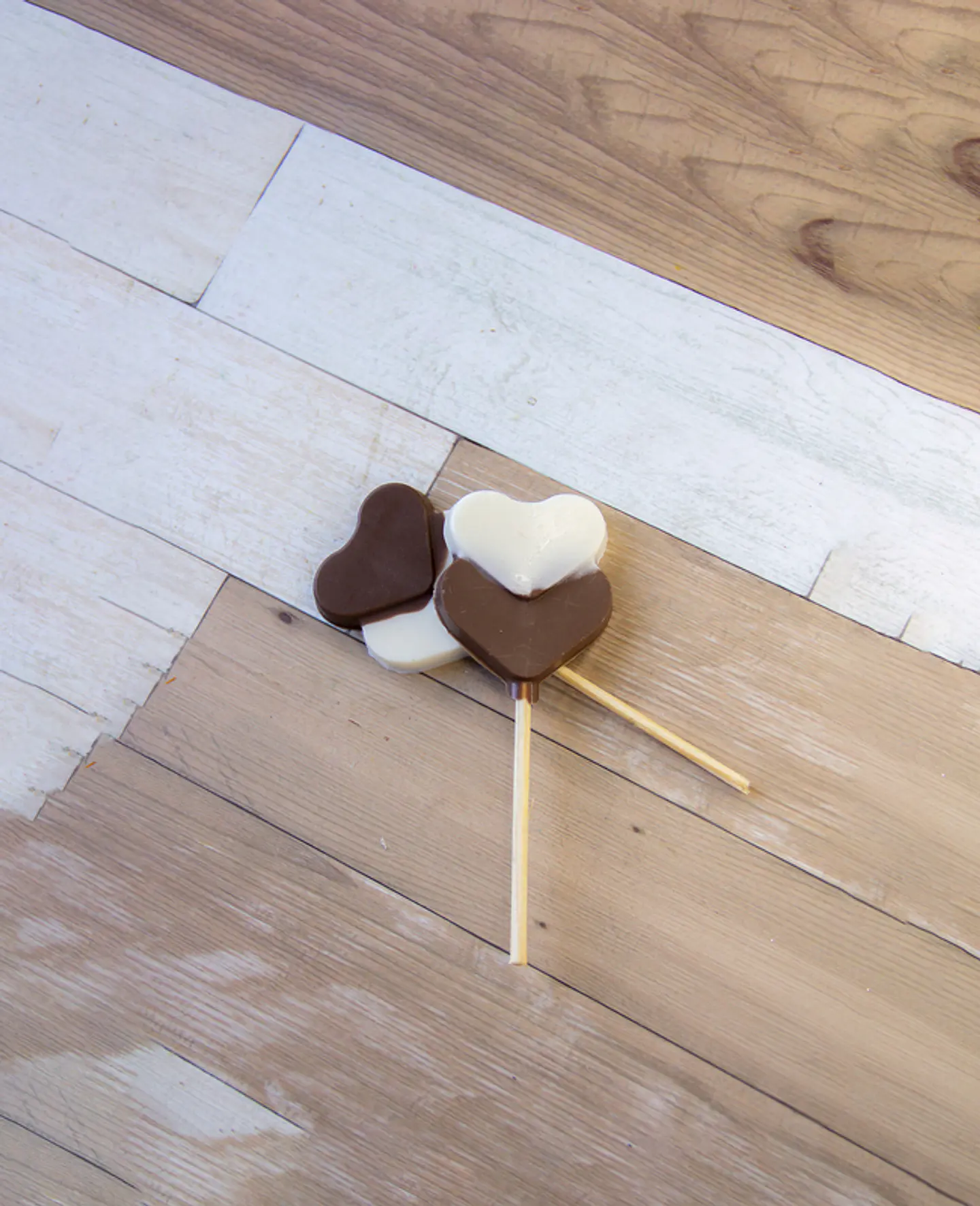 PIRULETA DOBLE CORAZON - FORMA SIMPLE 1