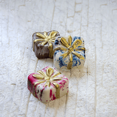 ALFAJOR CON LAZO - FORMA 3 PARTES