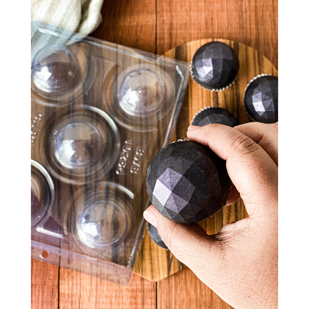 CHOCOBOMBA 5MM DIAMANTADA - FORMA 3 PARTES 3