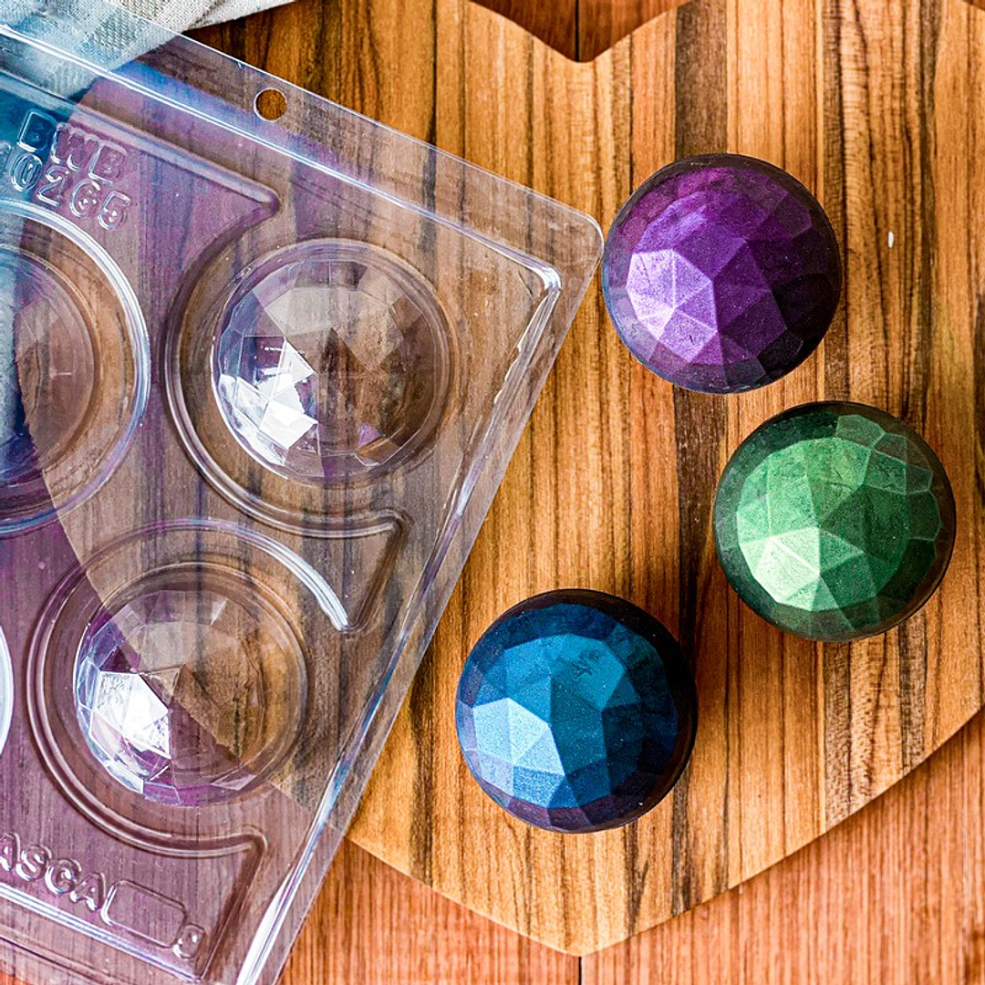 CHOCOBOMBA 6 MM DIAMANTADA - FORMA 3 PARTES 1