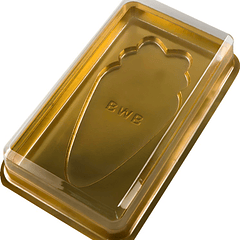 CAJA PARA ZANAHORIA DORADO 10 UNIDADES