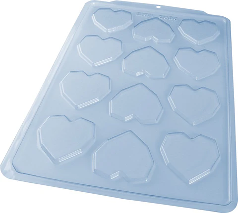TABLETA CORAZÓN DIAMANTADO - FORMA SIMPLE SP