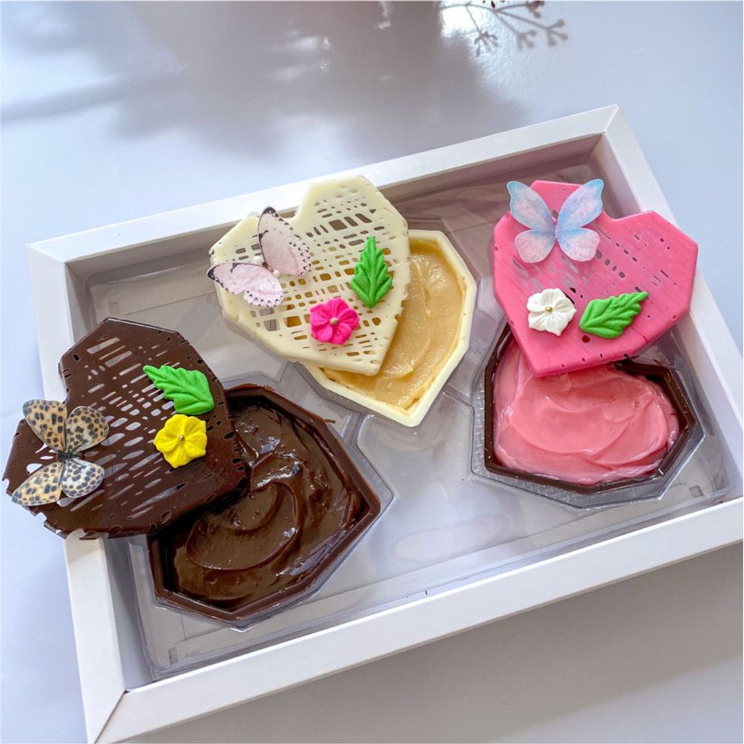 TABLETA CORAZÓN DIAMANTADO - FORMA SIMPLE SP 1