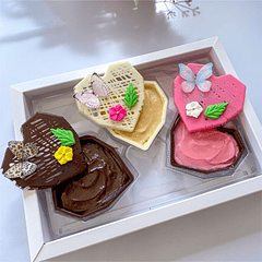 TABLETA CORAZÓN DIAMANTADO - FORMA SIMPLE SP