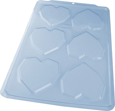 TABLETA CORAZÓN DIAMANTADO 200 G - FORMA SIMPLE SP