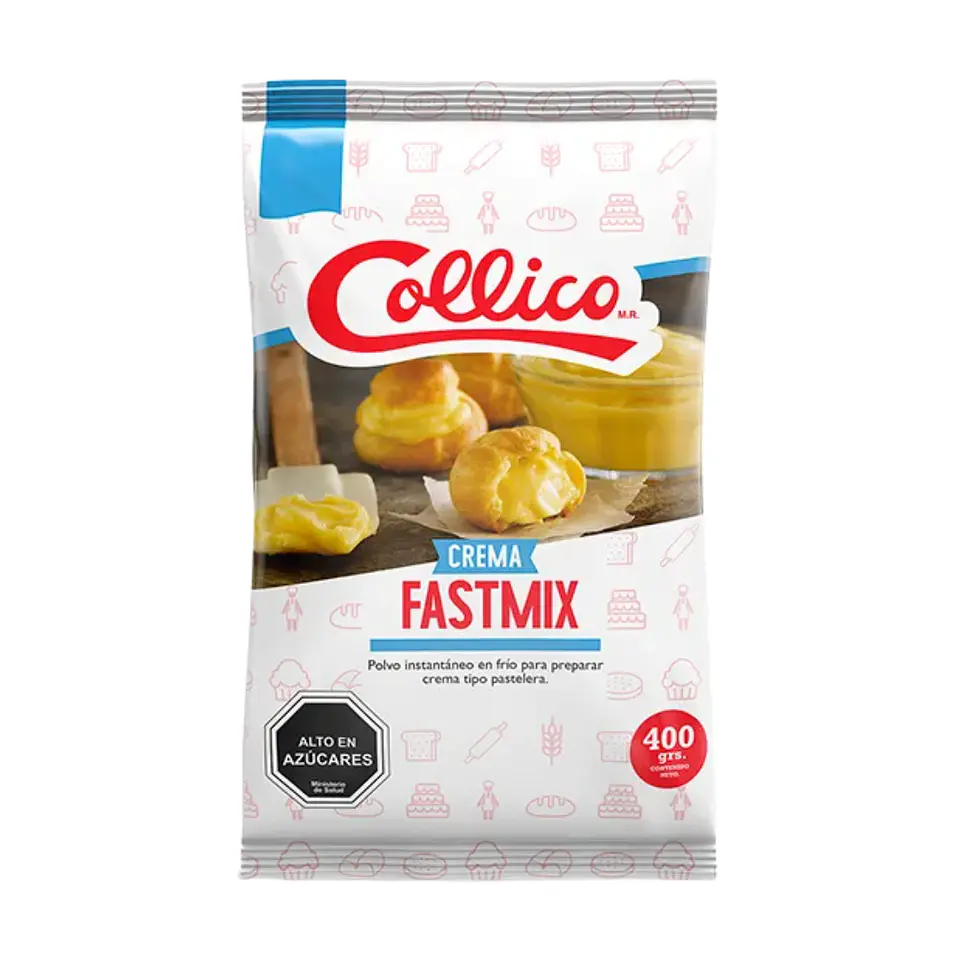 CREMA PASTELERA FASTMIX 400GRS COLLICO 1
