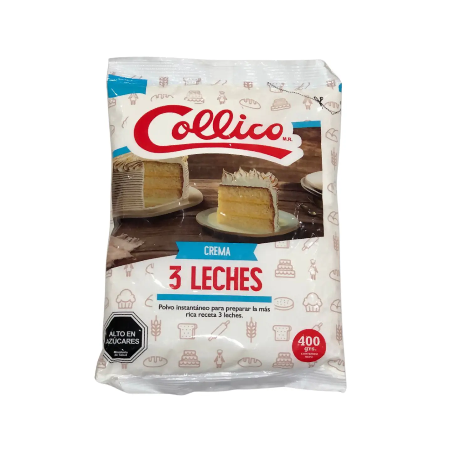 CREMA 3 LECHES 400 G. COLLICO 1