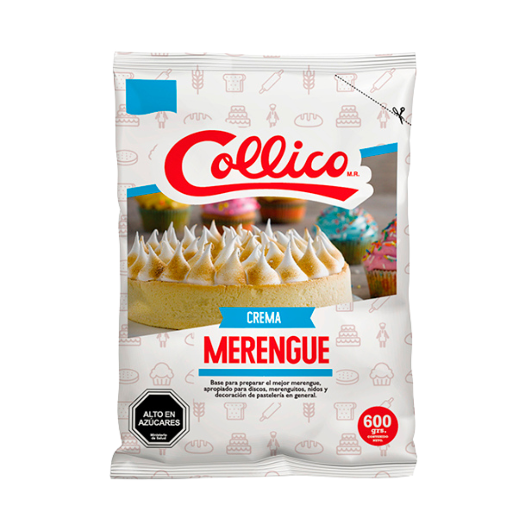 CREMA MERENGUE 600GRS COLLICO