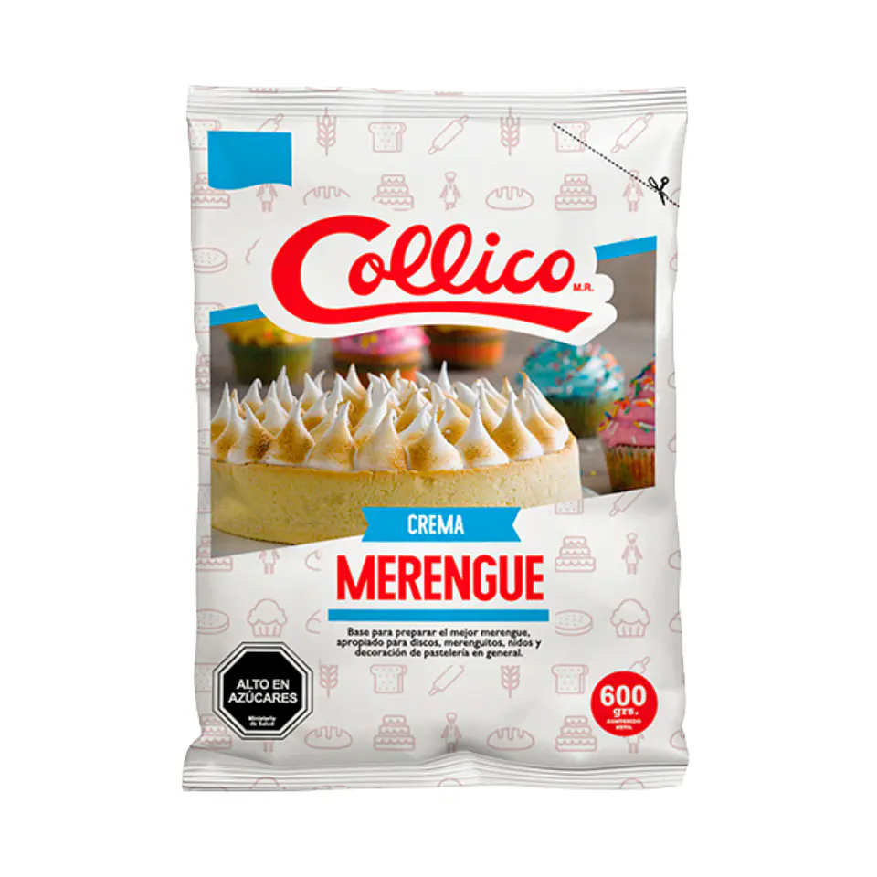 CREMA MERENGUE 600GRS COLLICO 1