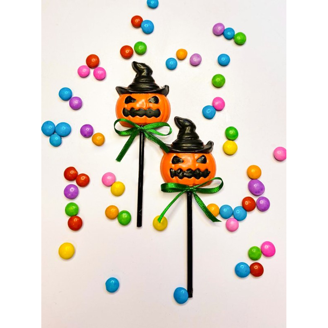 PIRULETA CALABAZA - FORMA SIMPLE 1