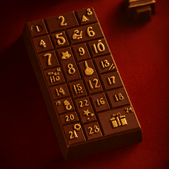 BARRA CALENDARIO DE ADVIENTO - FORMA 3 PARTES