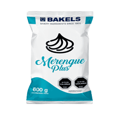 MERENGUE PLUS BAKELS 600 G.