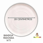 BANDEJA REDONDA CARTON N 5  2
