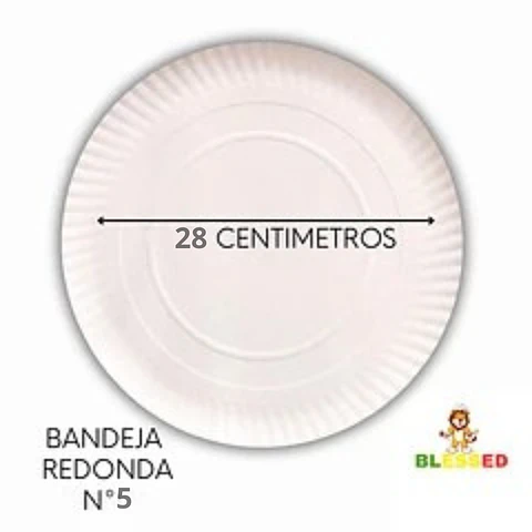 BANDEJA REDONDA CARTON N 5