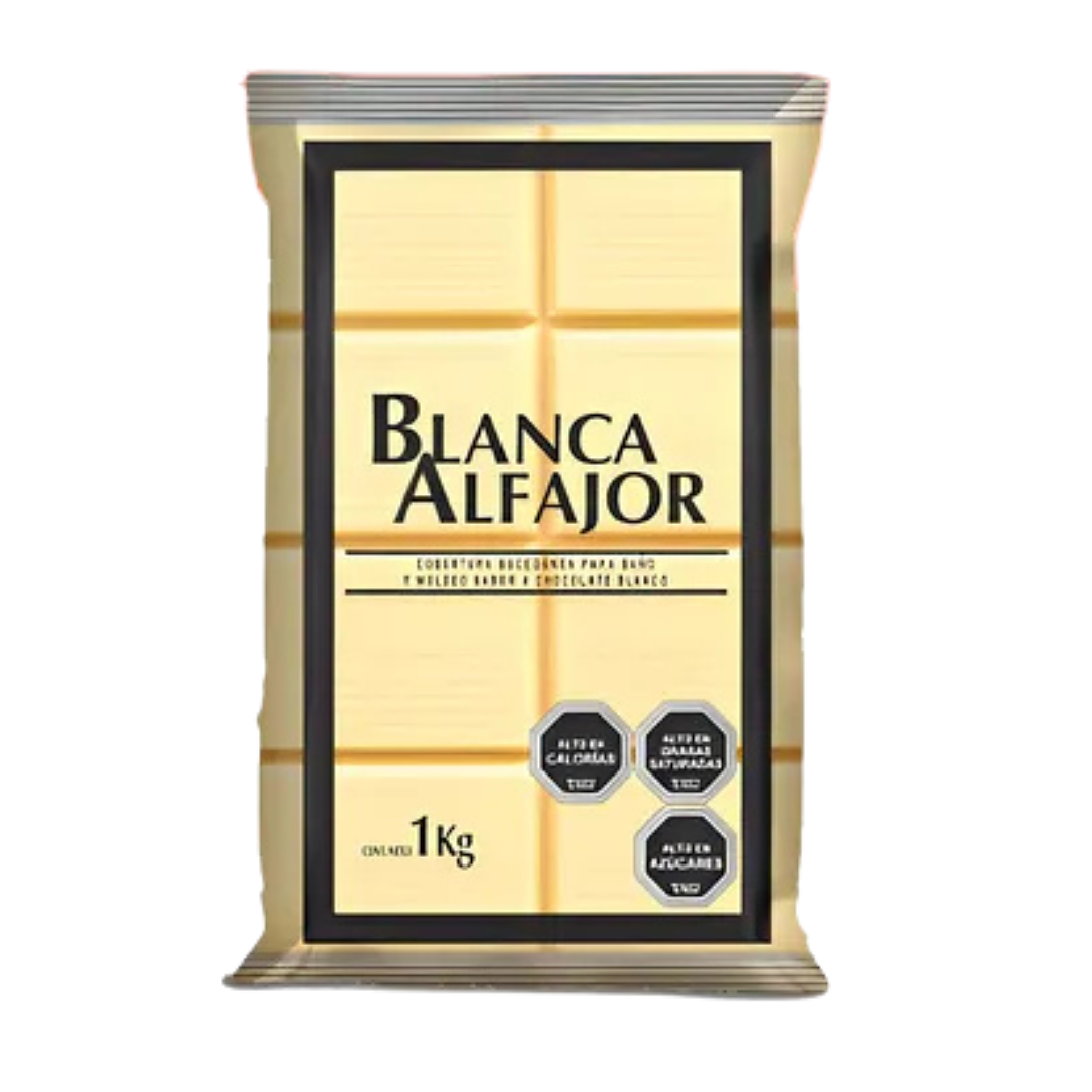 COBERTURA BLANCA ALFAJOR BAÑO Y MOLDEO 1KG AMBROSOLI