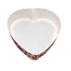 MOLDE QUEQUE CORAZON 13X13 X3,5