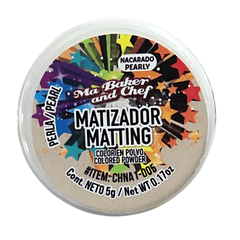 MATIZADOR METALICO PERLA 5 G MA BAKER AND CHEF 