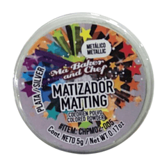 MATIZADOR METALICO PLATA 5 G MA BAKER AND CHEF 