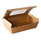 CAJA KRAFT CON VENTANA 700 ML  - Miniatura 2