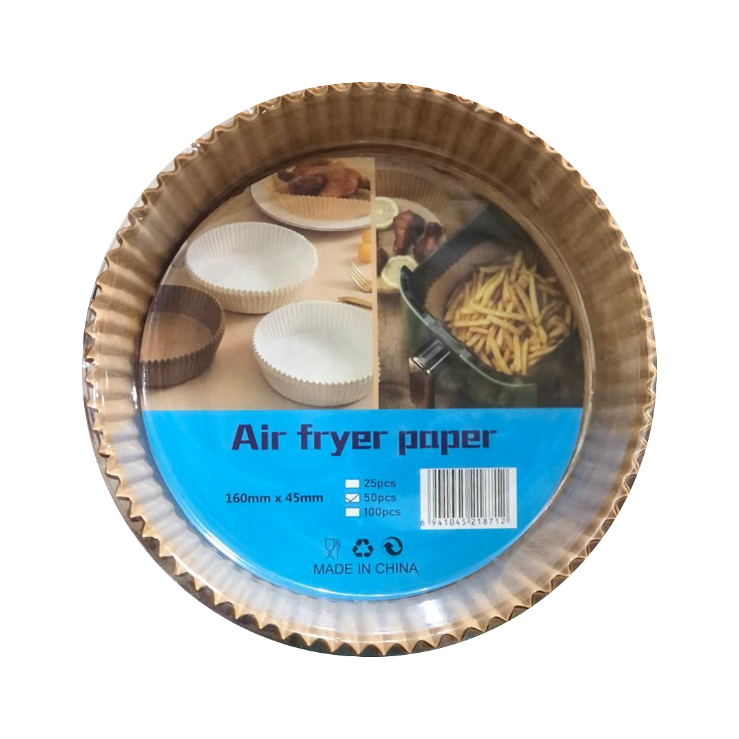 CAPSULA FREIDORA DE AIRE KRAFT 16X4,6CM 50UN  1