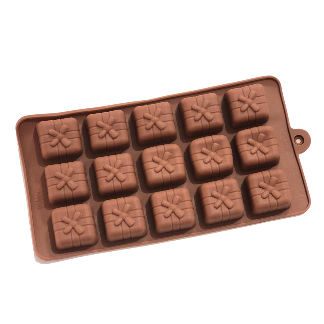 MOLDE DE SILICONA CUADRADOS 11 