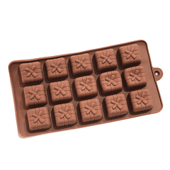 MOLDE DE SILICONA CUADRADOS 11 