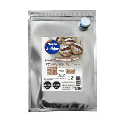 MANJAR NESTLE PASTELERO 6 KG.
