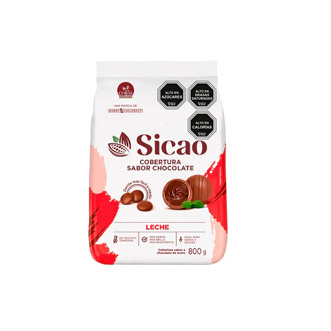 COBERTURA LECHE SICAO 800G