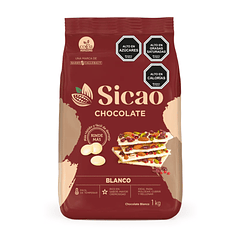 CHOCOLATE SICAO BLANCO 33 % CACAO 1 KG