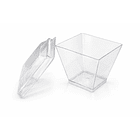 POTE RECTO 2 OZ 60ML CON TAPA 50 UNIDADES 1