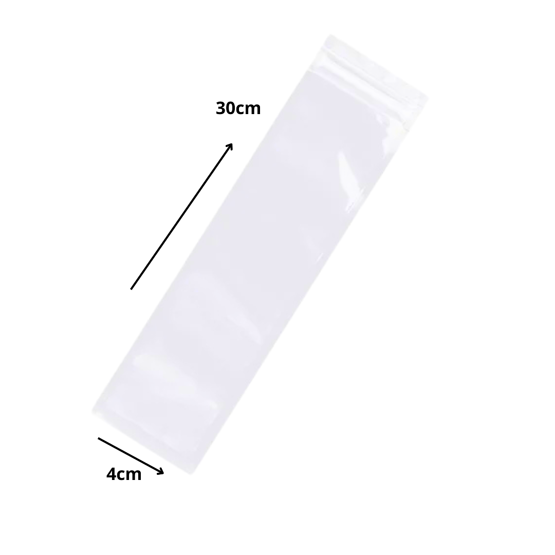 BOLSA HELADO POLIETILENO 4X30 CM  1