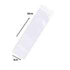 BOLSA HELADO POLIETILENO 4X30 CM  1