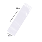 BOLSA HELADO POLIETILENO 6X25 CM  1