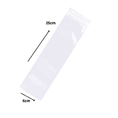 BOLSA HELADO POLIETILENO 6X25 CM 