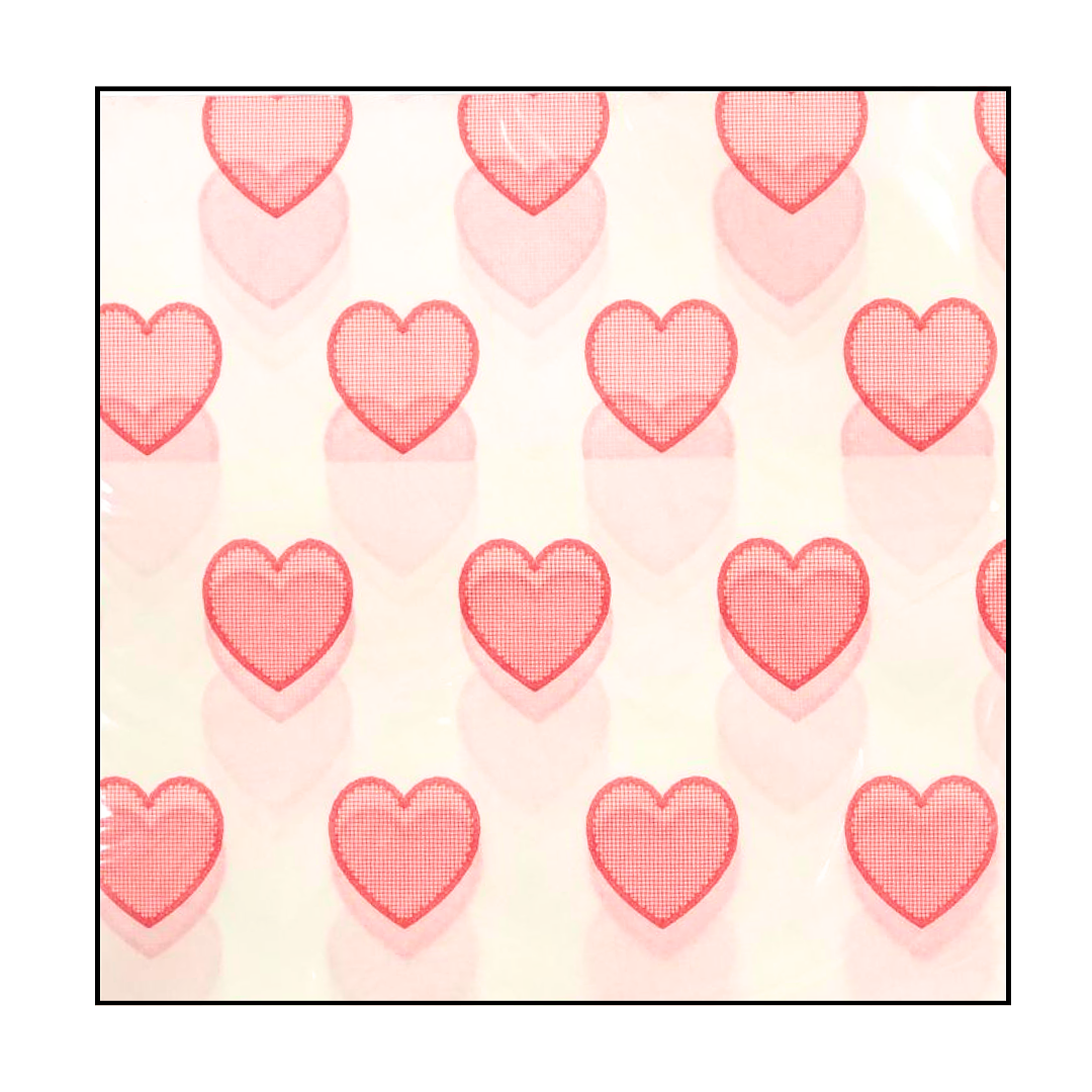 PAPEL ALFAJOR SAN VALENTIN CORAZON RED