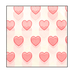 PAPEL ALFAJOR SAN VALENTIN CORAZON RED