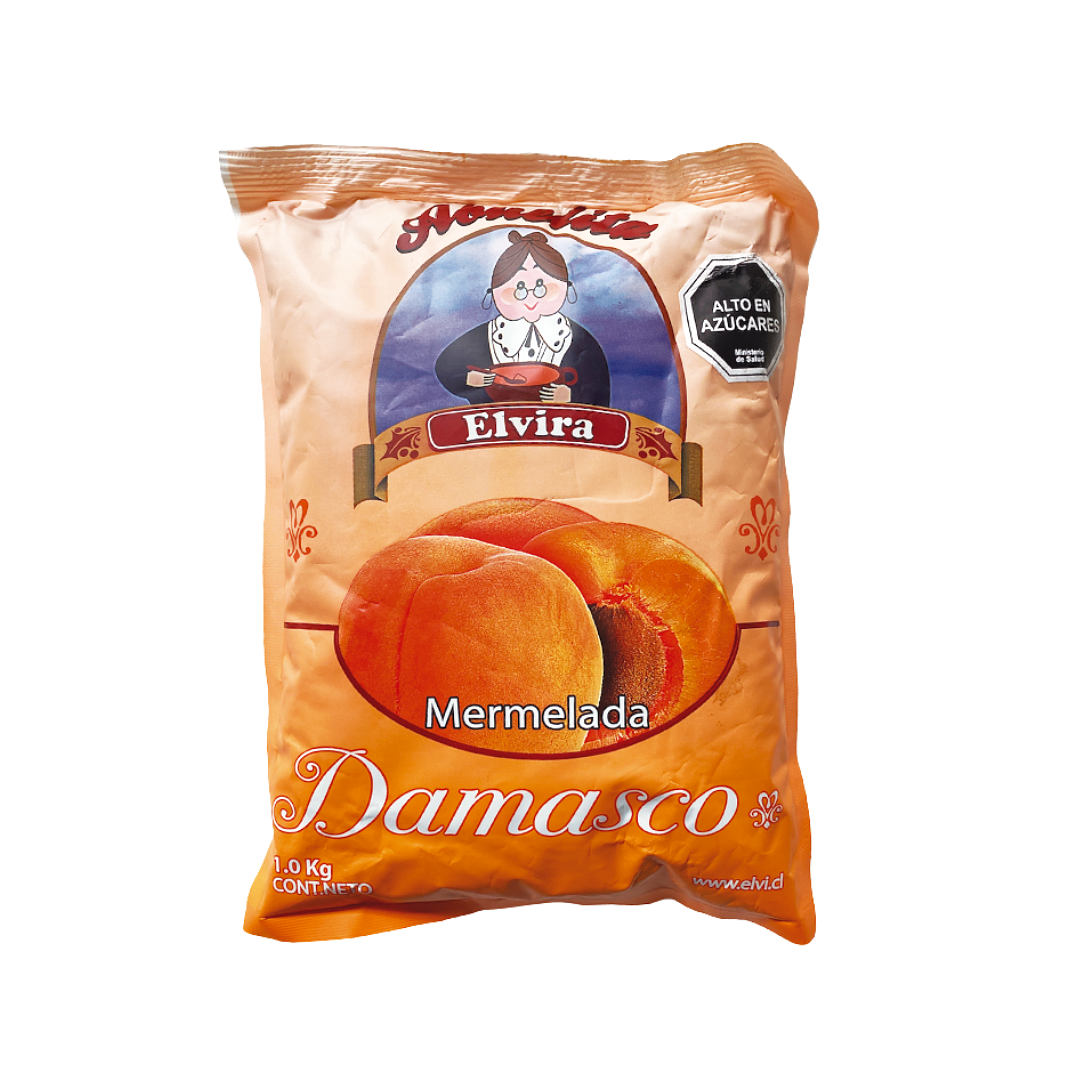 MERMELADA SABOR DAMASCO ABUELITA ELVIRA 1 KG 
