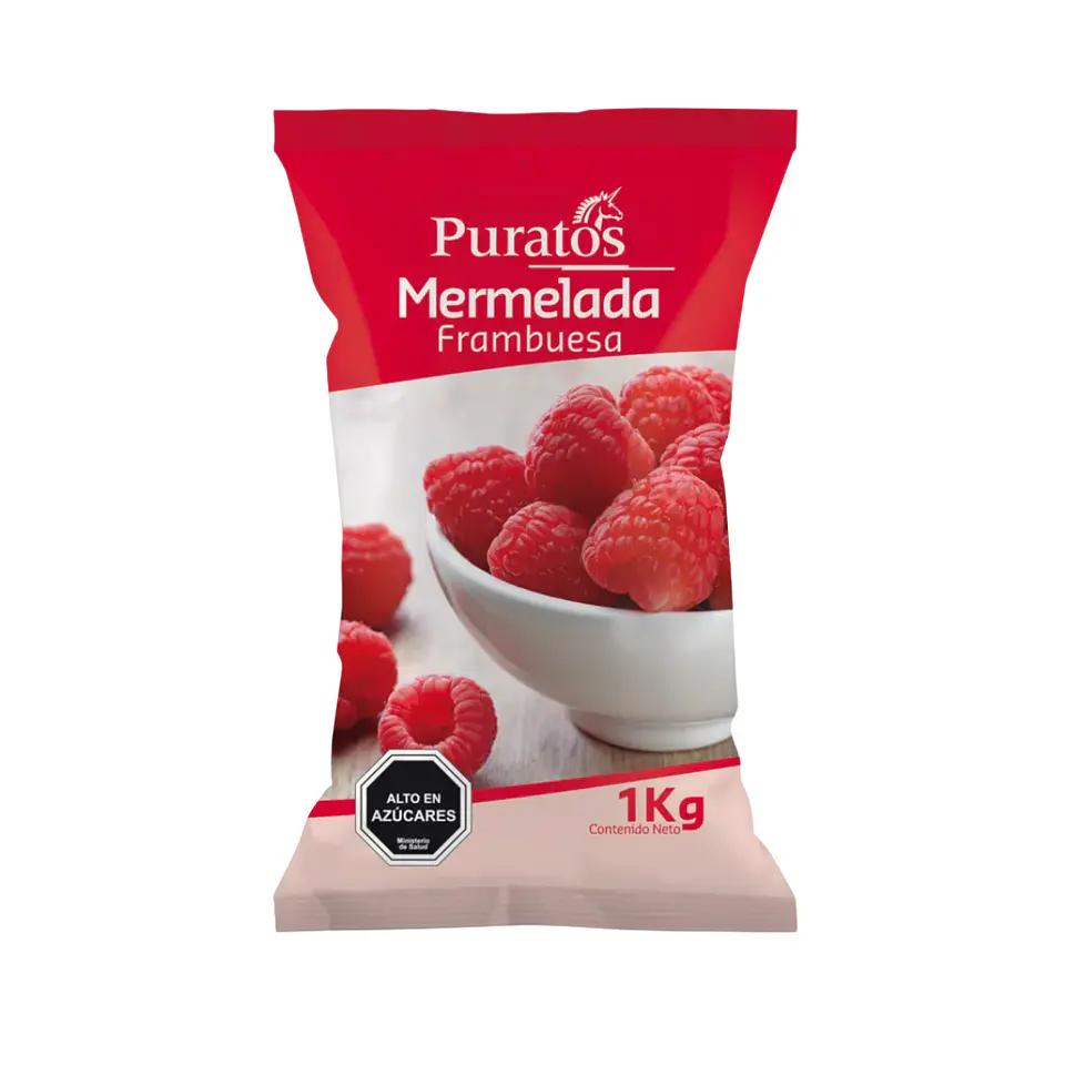 MERMELADA DE FRAMBUESA 1KG PURATOS 1