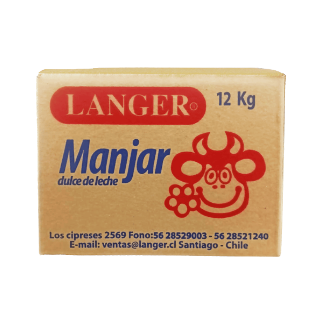 DULCE DE LECHE LANGER CAJA 12 KG  1