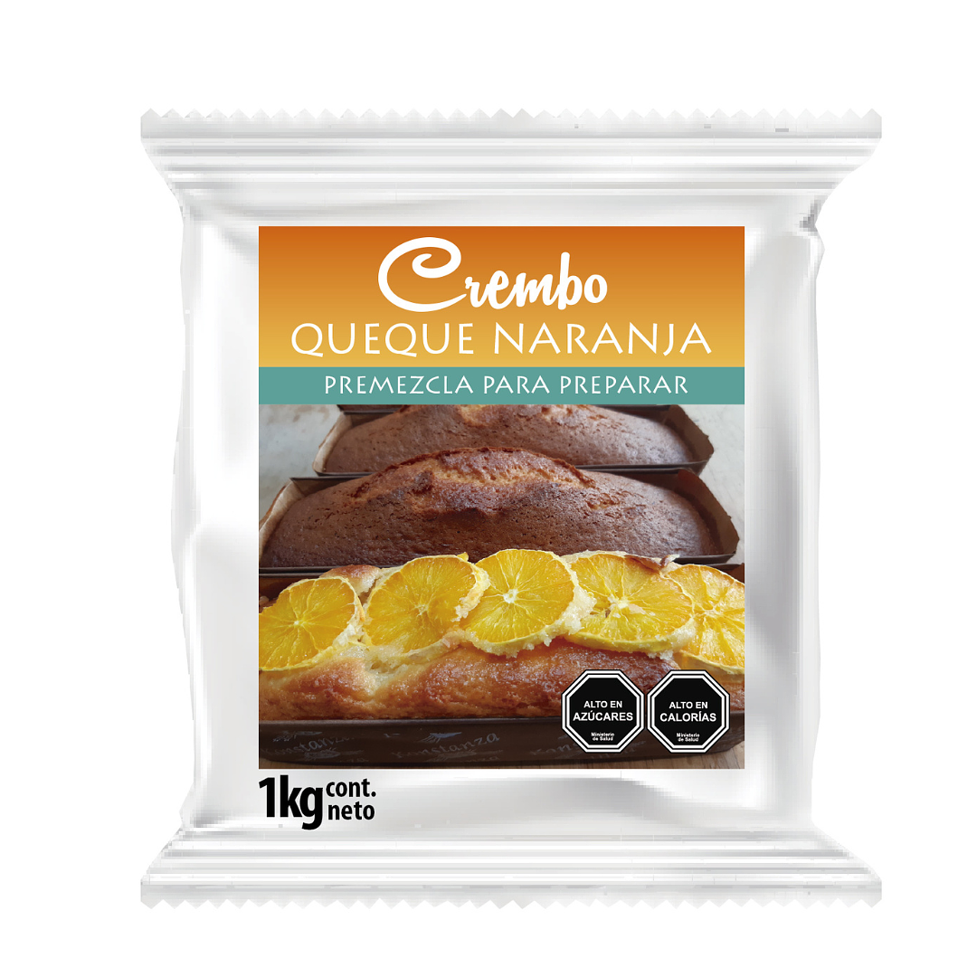 QUEQUE NARANJA CREMBO 1KG