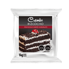 BIZCOCHO DE CHOCOLATE CREMBO 1KG