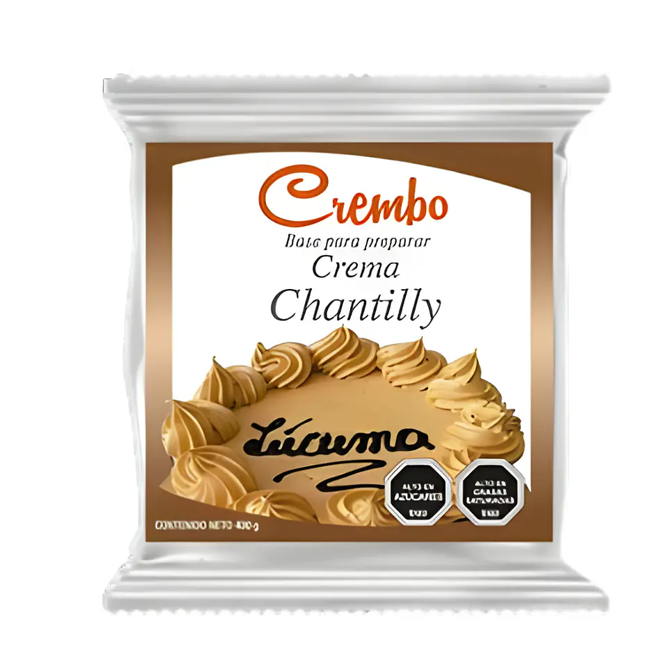 CREMA CHANTILLY LUCUMA 400GR CREMBO 1