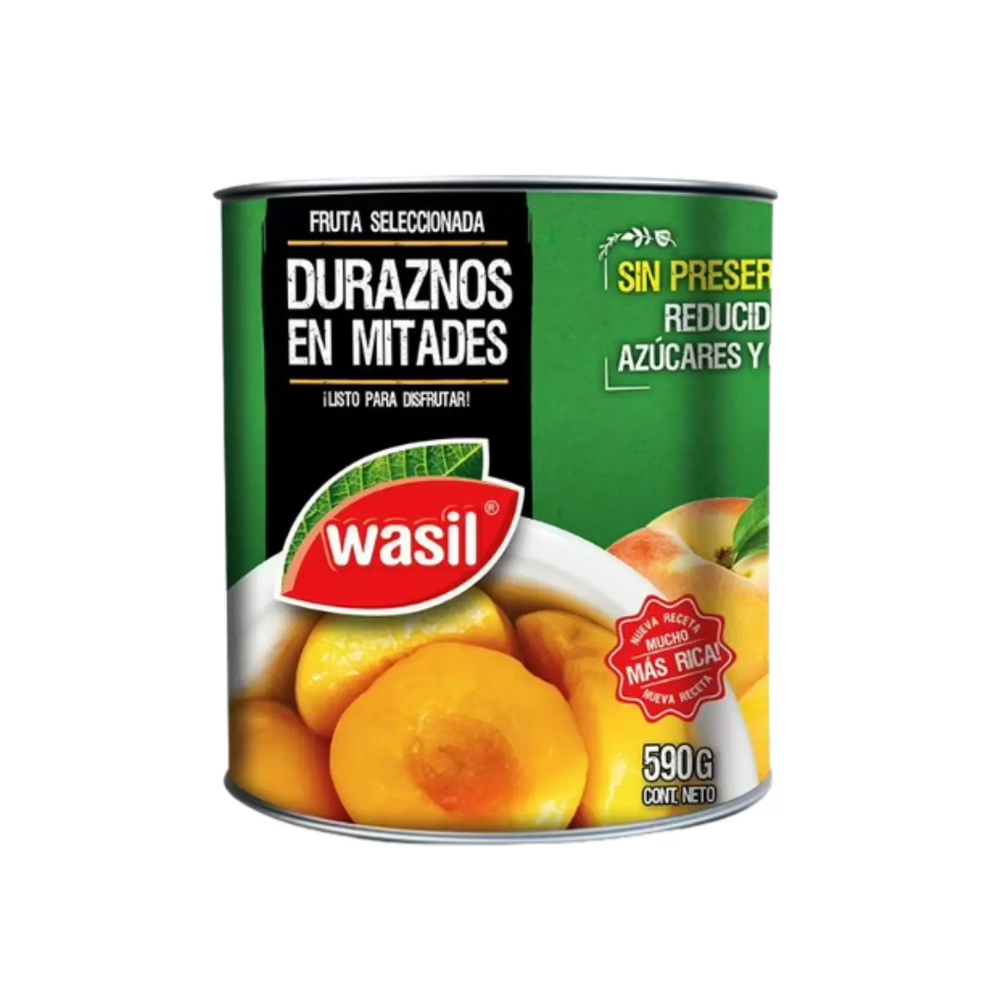 DURAZNO EN MITADES WASIL 590G 1