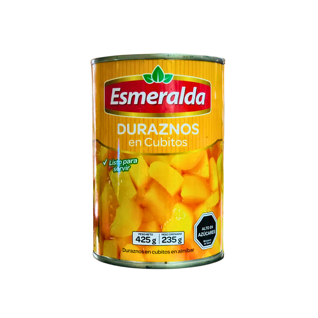 DURAZNO EN TROCITOS ESMERALDA 425G