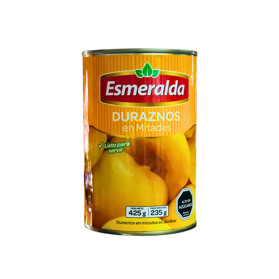 DURAZNO EN MITADES ESMERALDA 425G 1