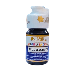 COLORANTE A LA GRASA AZUL ELECTRICO STAR CHEMICAL 30 G
