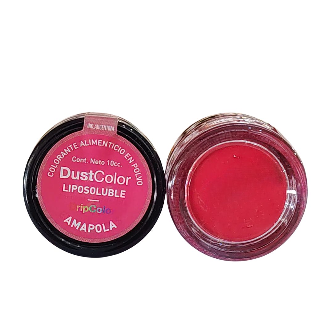 COLORANTE LIPOSOLUBLE AMAPOLA DUSTCOLOR 4G 1