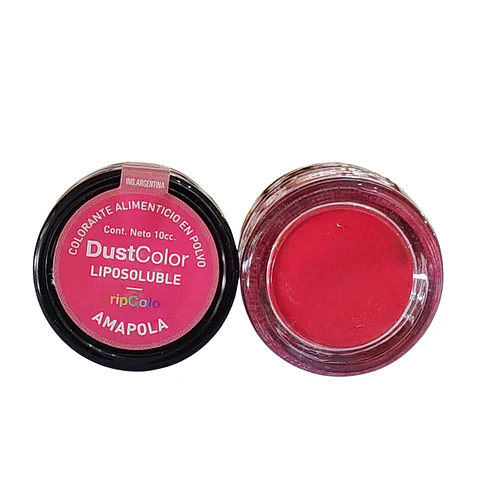 COLORANTE LIPOSOLUBLE AMAPOLA DUSTCOLOR 4G