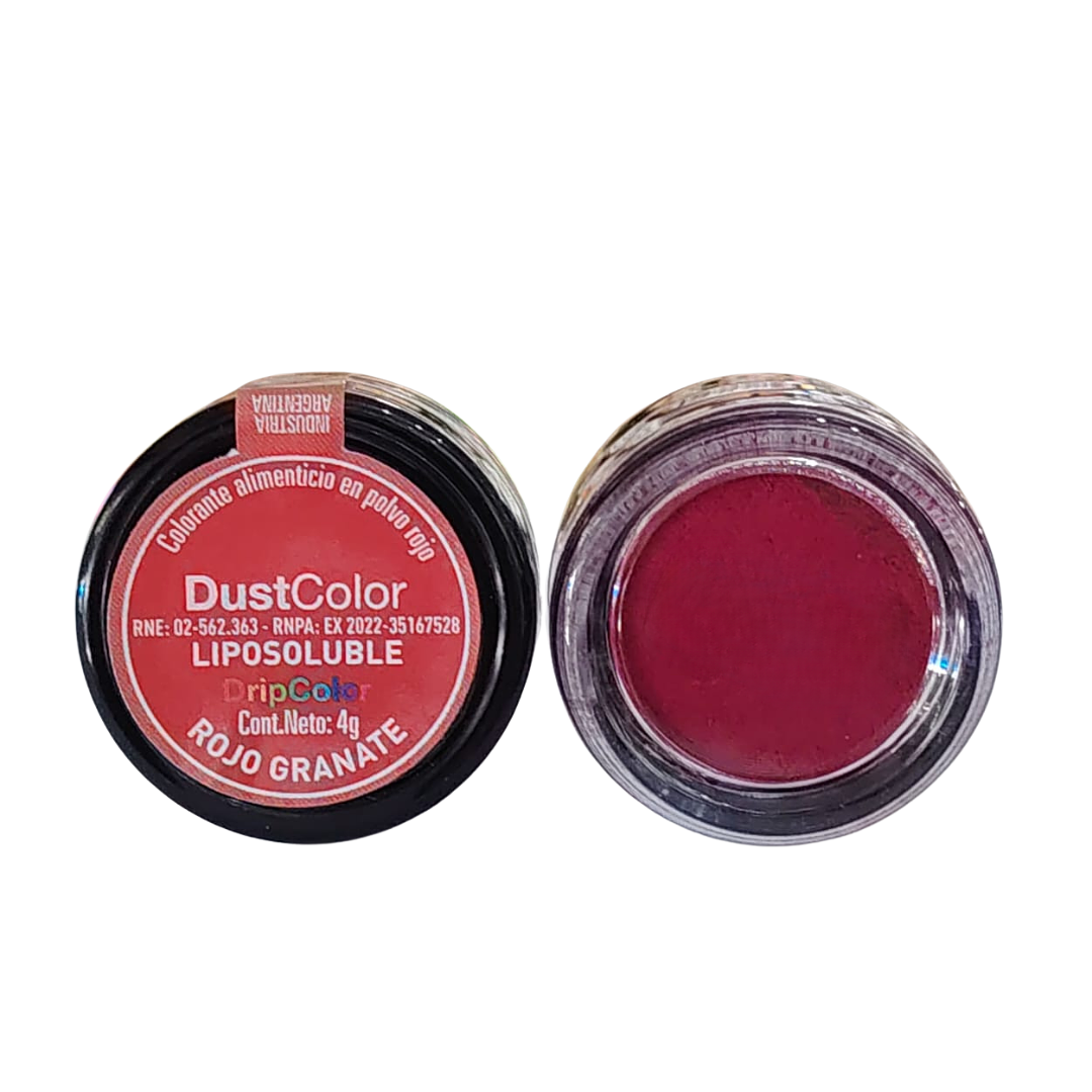 COLORANTE LIPOSOLUBLE ROJO GRANADA DUSTCOLOR 4G 1