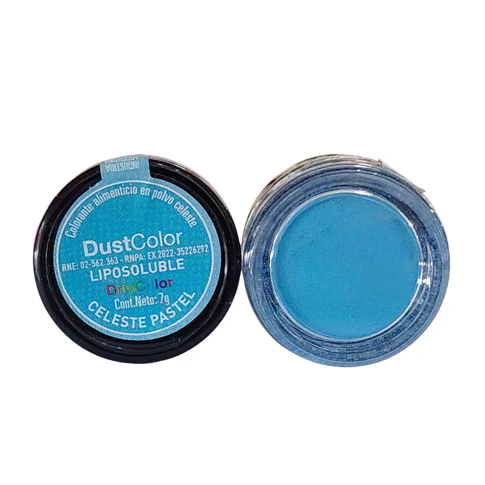 COLORANTE LIPOSOLUBLE CELESTE PASTEL DUSTCOLOR 4G 1